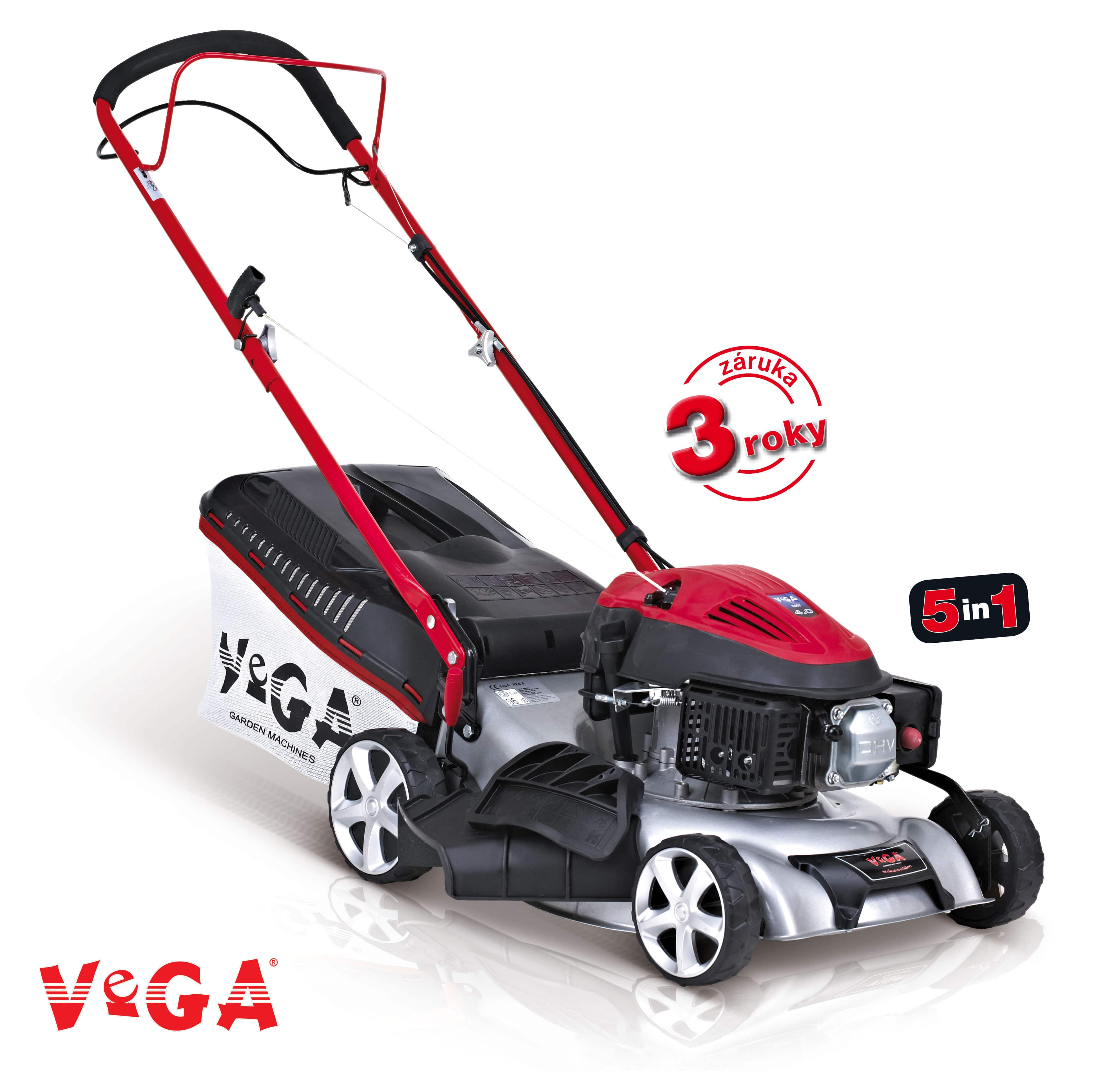 Zahradní pojezdová sekačka VeGA 424 SDX 5in1