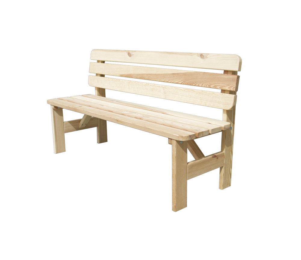 Zahradní dřevěná lavice VIKI 180 cm