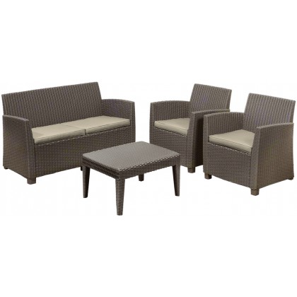 Zahradní souprava CORONA set cappuccino