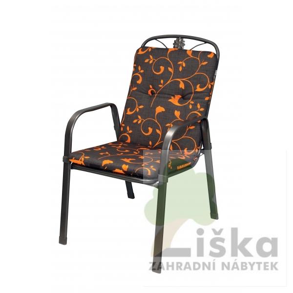 Speciální poduška pro kovový nábytek ornament umbra
