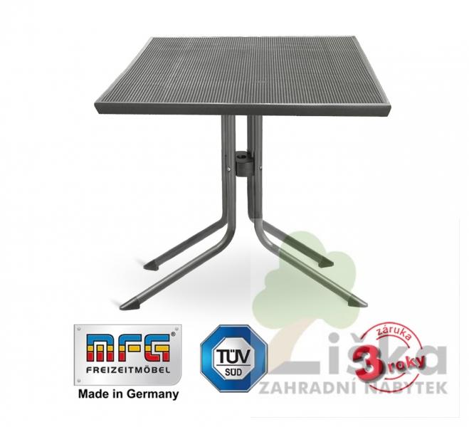 Kovový stůl MEC - MESH 80 cm