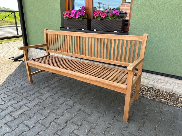 Queensbury teaková lavice 180 cm