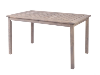 Zahradní dřevěný stůl  HOLI - šedý