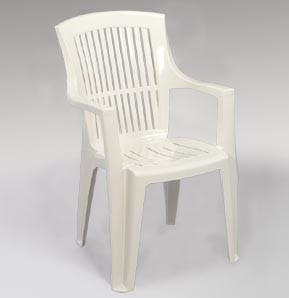 Zahradní plastová židle lux ARPA