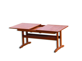 Zahradní dřevěný stůl LUI rozkládací